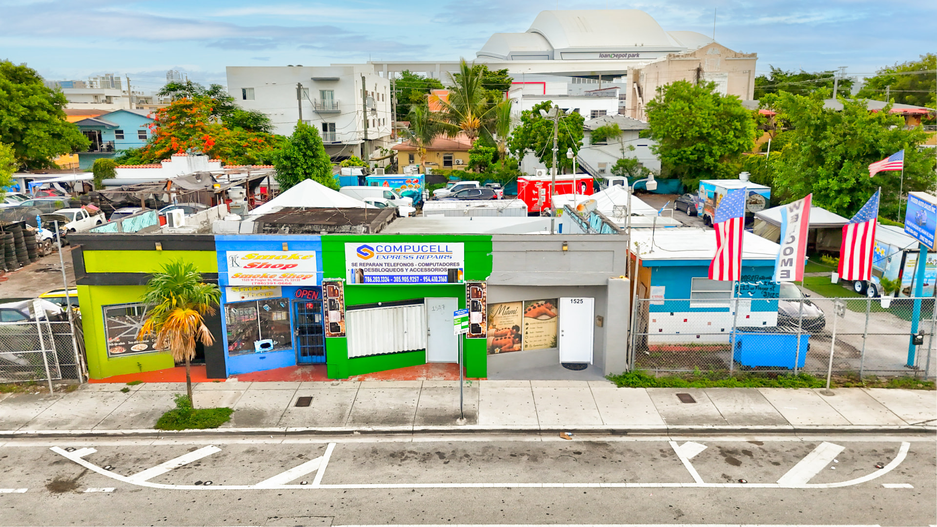 Commercial Retail / Mixed-Use Property for Sale — Retail / Mixed-Use Investment at 1523–1527 W Flagler St, Miami, FL