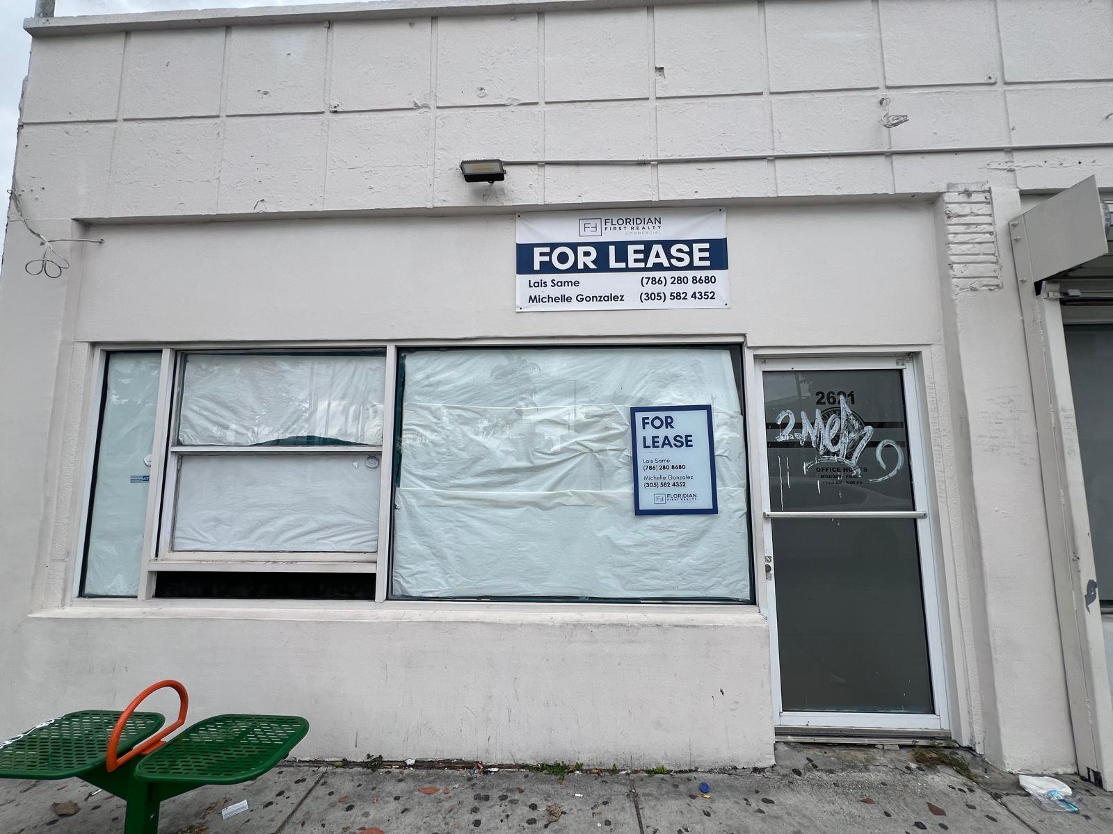 Retail Space Lease – 2,000 SF — closed retail lease at 2619-2621 W Flagler St, Miami, FL